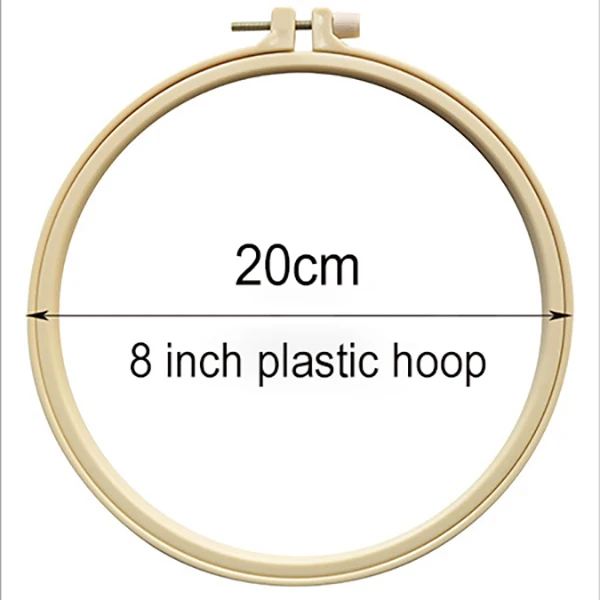 20cm plastic hoop