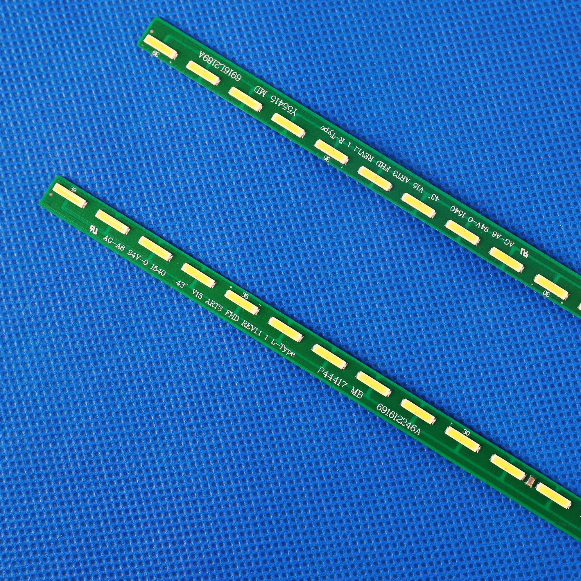 LED strip For LG 43" V15 ART3 FHD REV1.1 R+L 6922L-0145A 6916L-2189A 6916L-2188A 43LX341C 43LX560H-UA 43LX540S-UA 43SE3KB