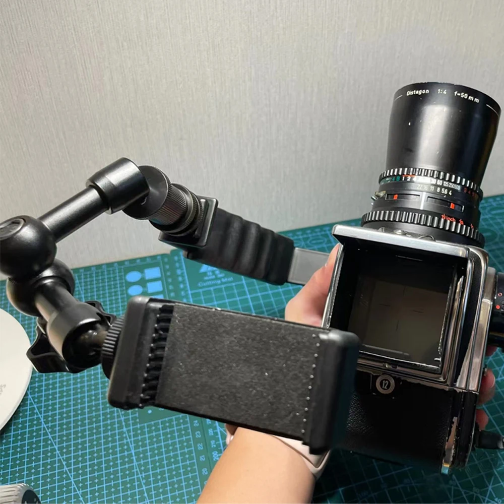 Description Picture 4 of itemFilm Camera Mobile Phone Overhead Shooting Waist Level Viewfinder Bracket Support Phone Overhead View Video Recording Solution