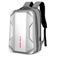 Tide Cool Pc Hard Shell 15.6 Inch Can Put Keyboard Backpack Men's College Students E-sports Backpack 17.3 Inch Game Laptop Bag 1