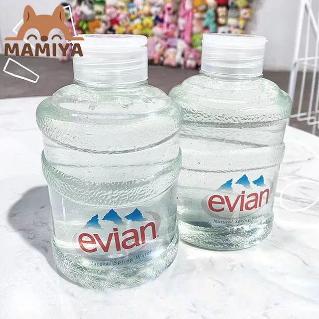 MAMIYA Evian Water Slime Clear Blue Water Slime for Kids Adults Stress  Relief Toys - AliExpress