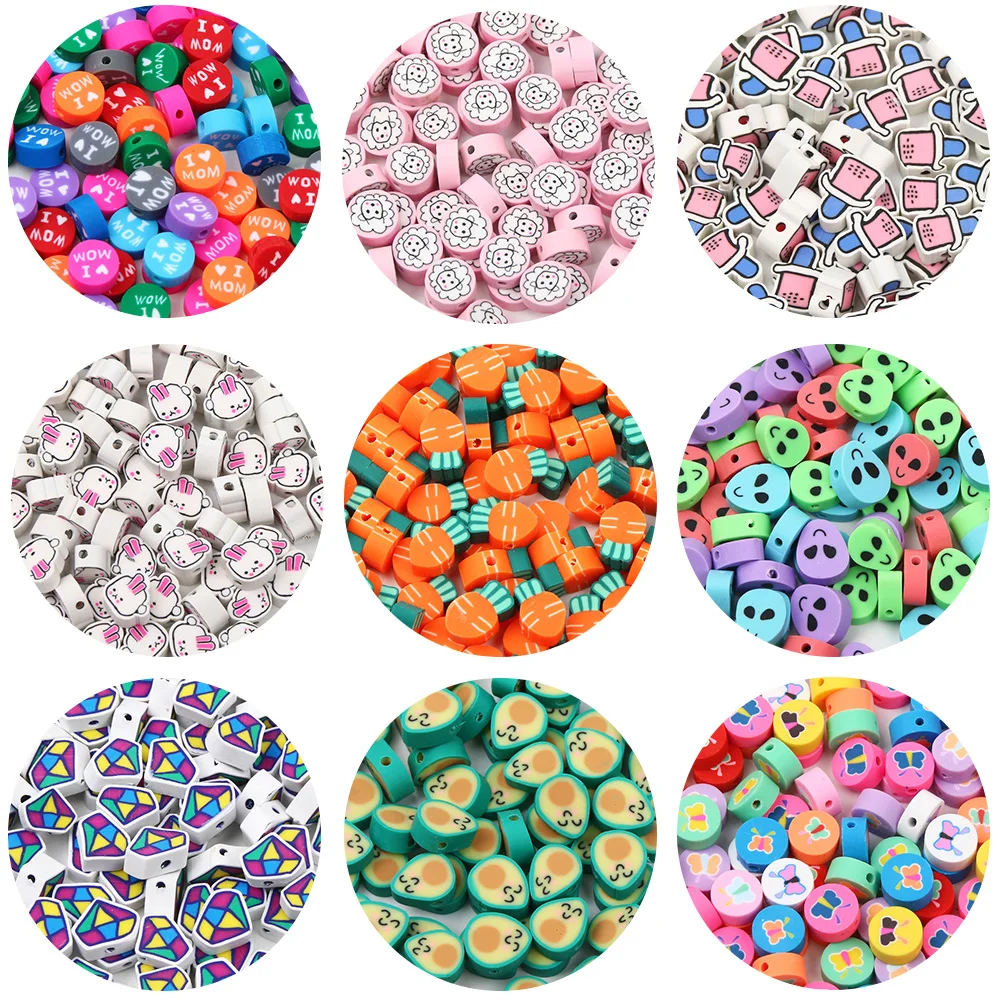Beads Supplies Jewelry Clay Beads Jewelry Making Clay Jewelry