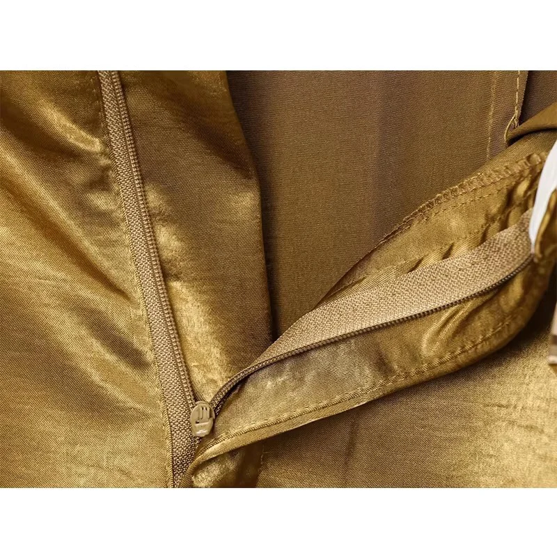 Women's Elegant Chic Belt Wrinkles Decorate Casual Loose Long Pants Woman Solid Side Pocket Zipper Slim Wide Leg Pants