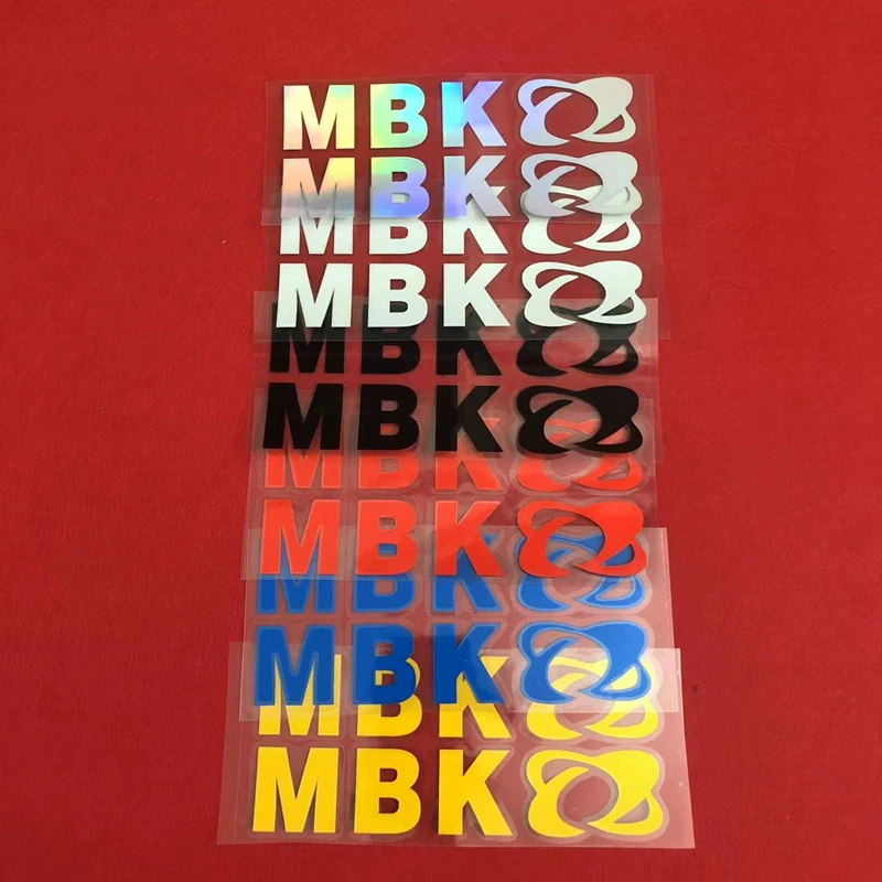 2pcs motorcycle stickers motorcycle modified personality MBK logo decorative stickers motorcycle accessories 2pcs vacuum cleaner 6 arms side brushes for roborock s50 s51 s55 robot vacuum accessories