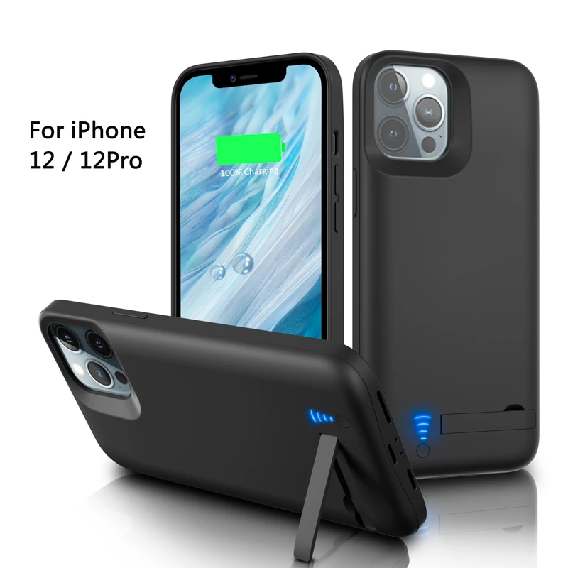 cool iphone 11 Pro Max cases 6000mAh External Battery Charger Case For iPhone 12 12mini 12pro 12pro Max Charging Case Portable Housing For Powerbank Cover iphone 11 Pro Max phone case