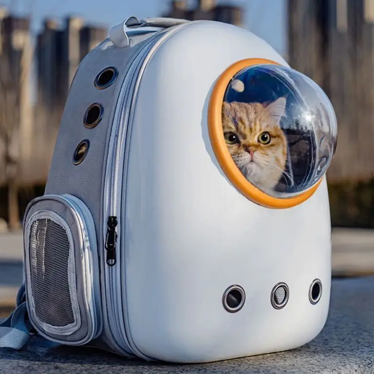 Cat Bag Portable Large-capacity Backpack Space Capsule Breathable Pet Cat Bag Outdoor Cage Supplies
