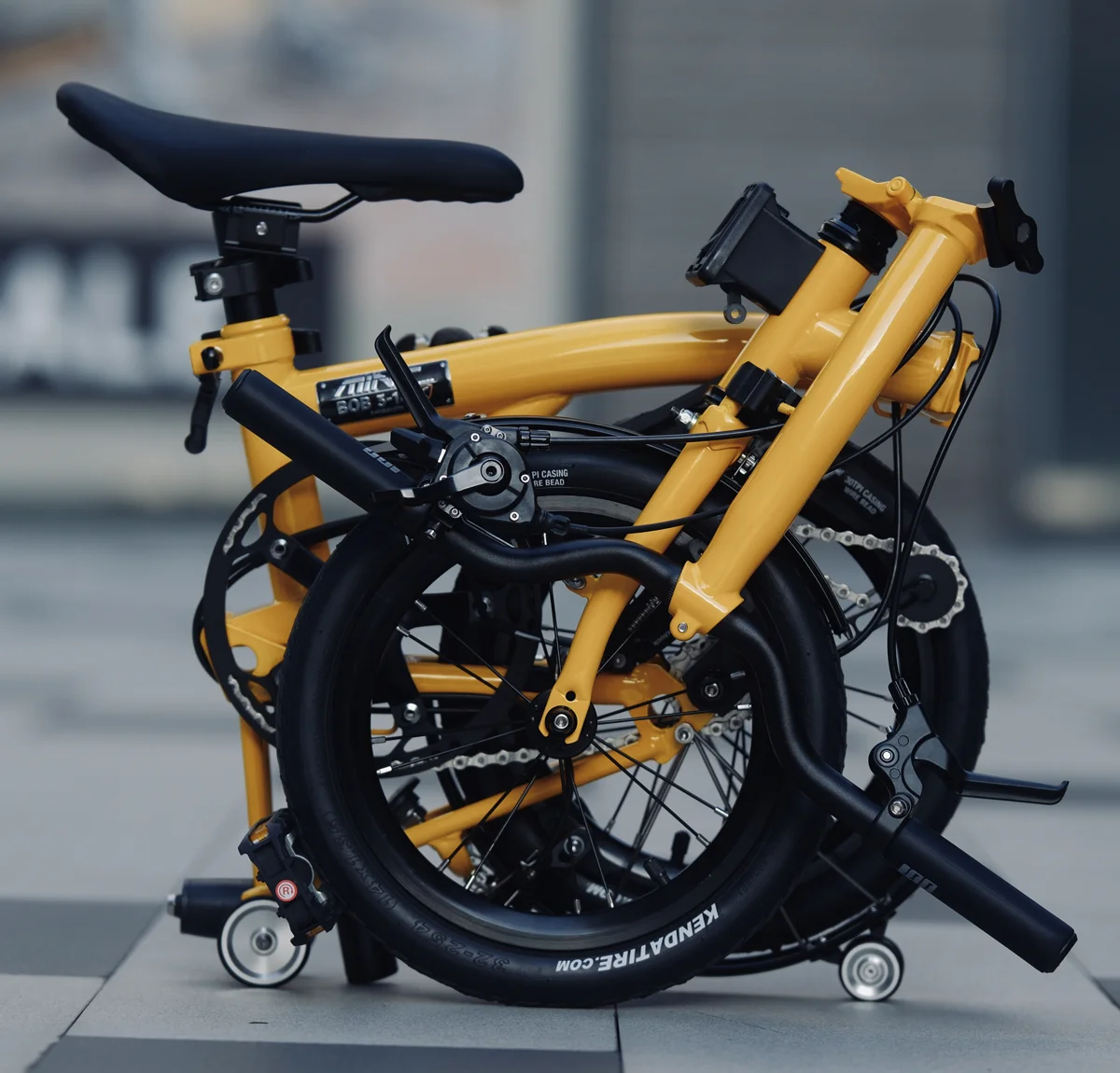 MINT BOB 3-14K 14Inch Triple Folding Bike/ MINIFolding Bicycle