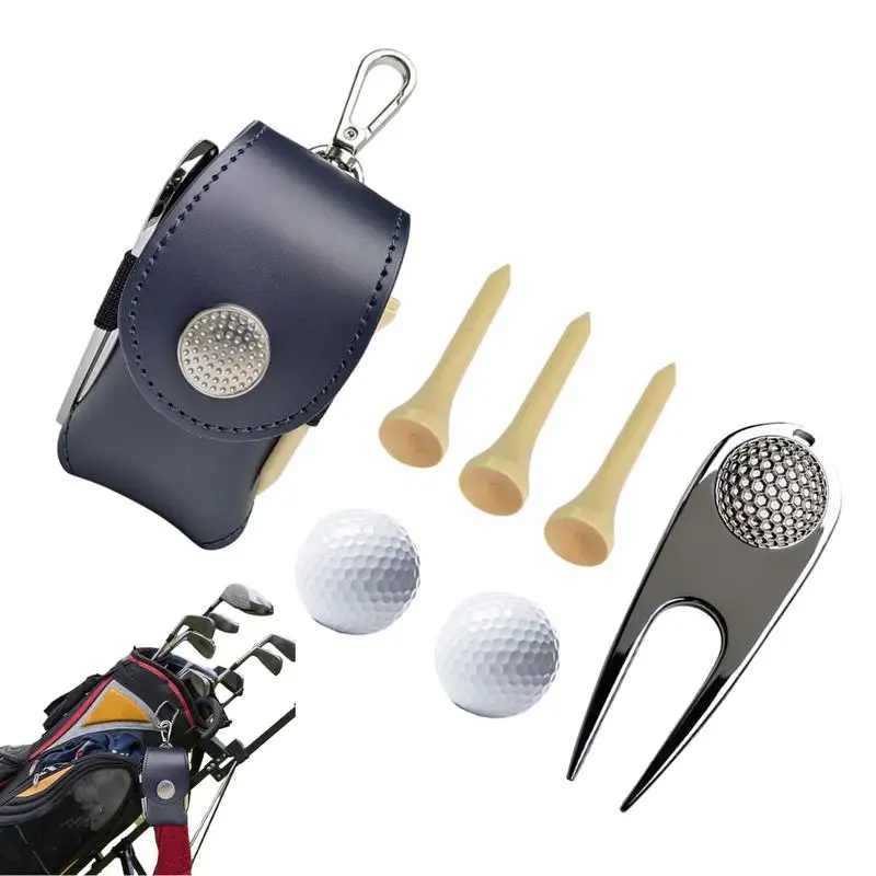 

Мини-сумка для гольфа, 1 шт., маленькая поясная сумка для мяча для гольфа, сумки для переноски, держатель, профессиональный крючок для хранения