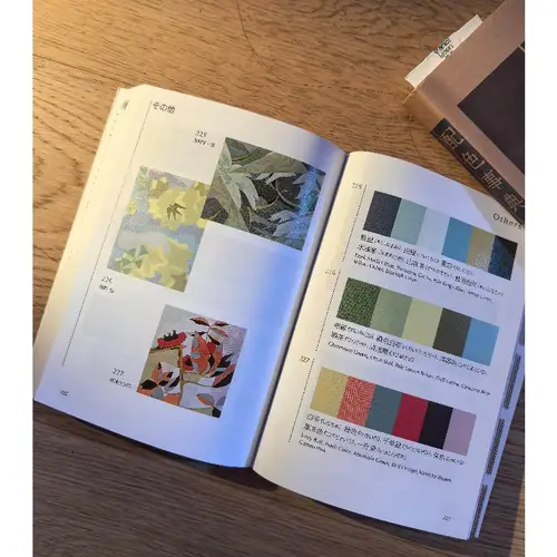 Colour Dictionary Applications Taisho Showa Era Color Manual Notebook CMYK Color Art Book Drawing Reference Book Latest Second - Image 5