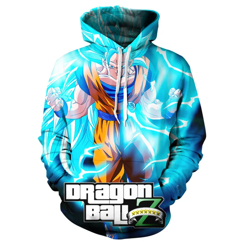 

Dragon Ball Z Hoodie Mens Hoodie Harajuku Anime Dragon Ball Hoodie Sweatshirt 3D Print Clothes Pullovers Boys/Girls Kids