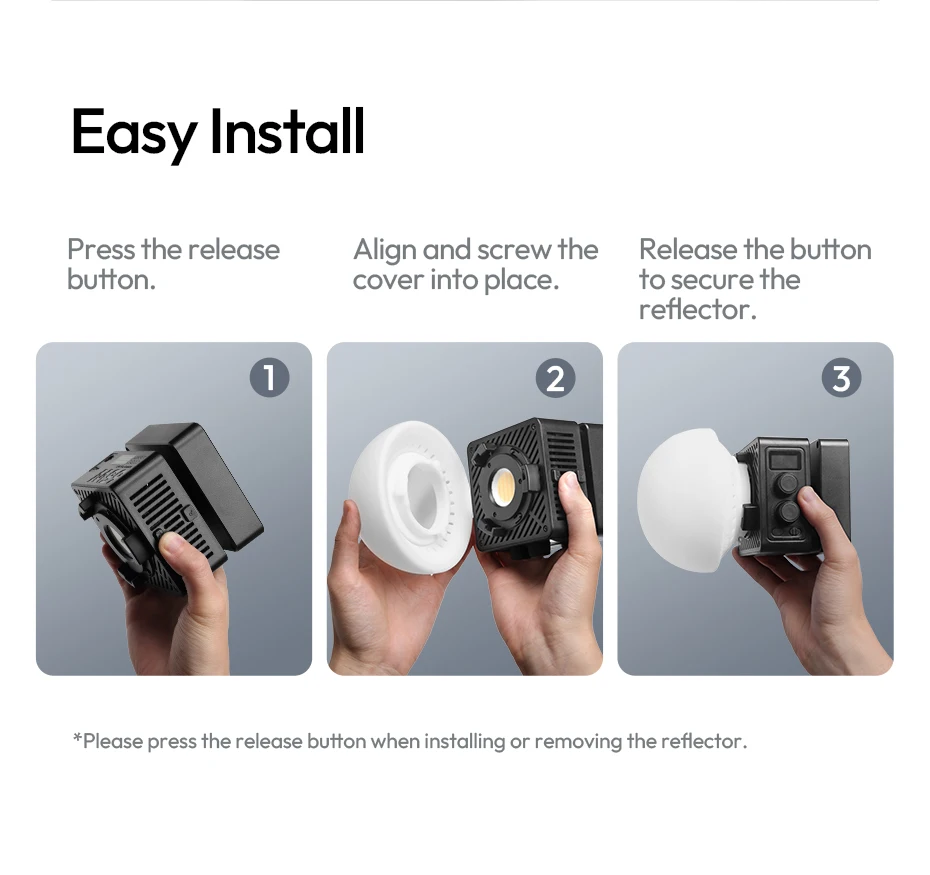 Ulanzi EC65 65W Cube Light description image 16