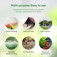YAGO Household Solar Irrigation Timer LCD Automatic Irrigation System Outdoor Smart Garden Watering Tool Adjustable Program 6