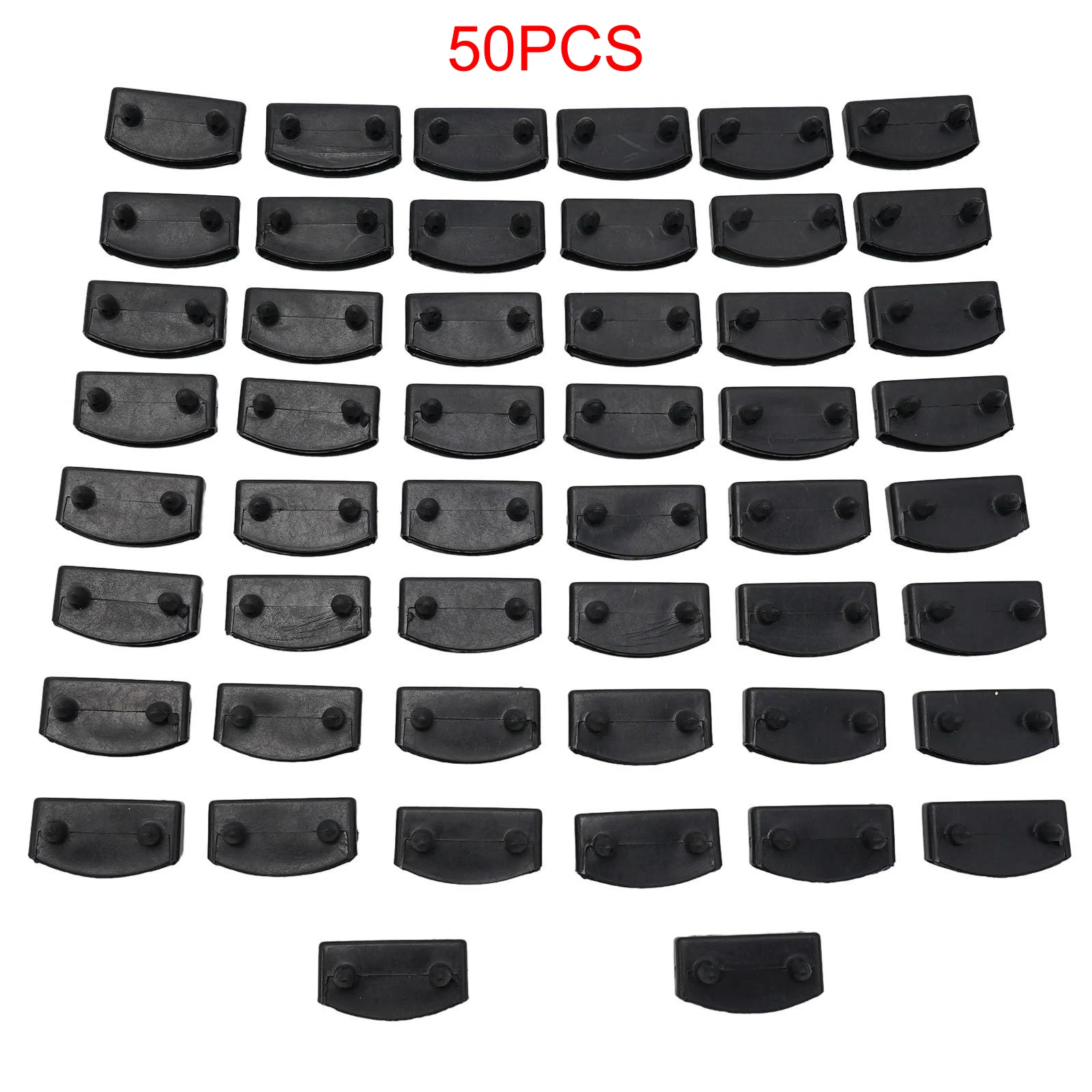 Plastic Bed Slat End Cap Holders Sofa Bed Slat Sides Centre Cap Replacement 55mm Holding Securing Furniture 50pcs bed slats connectors