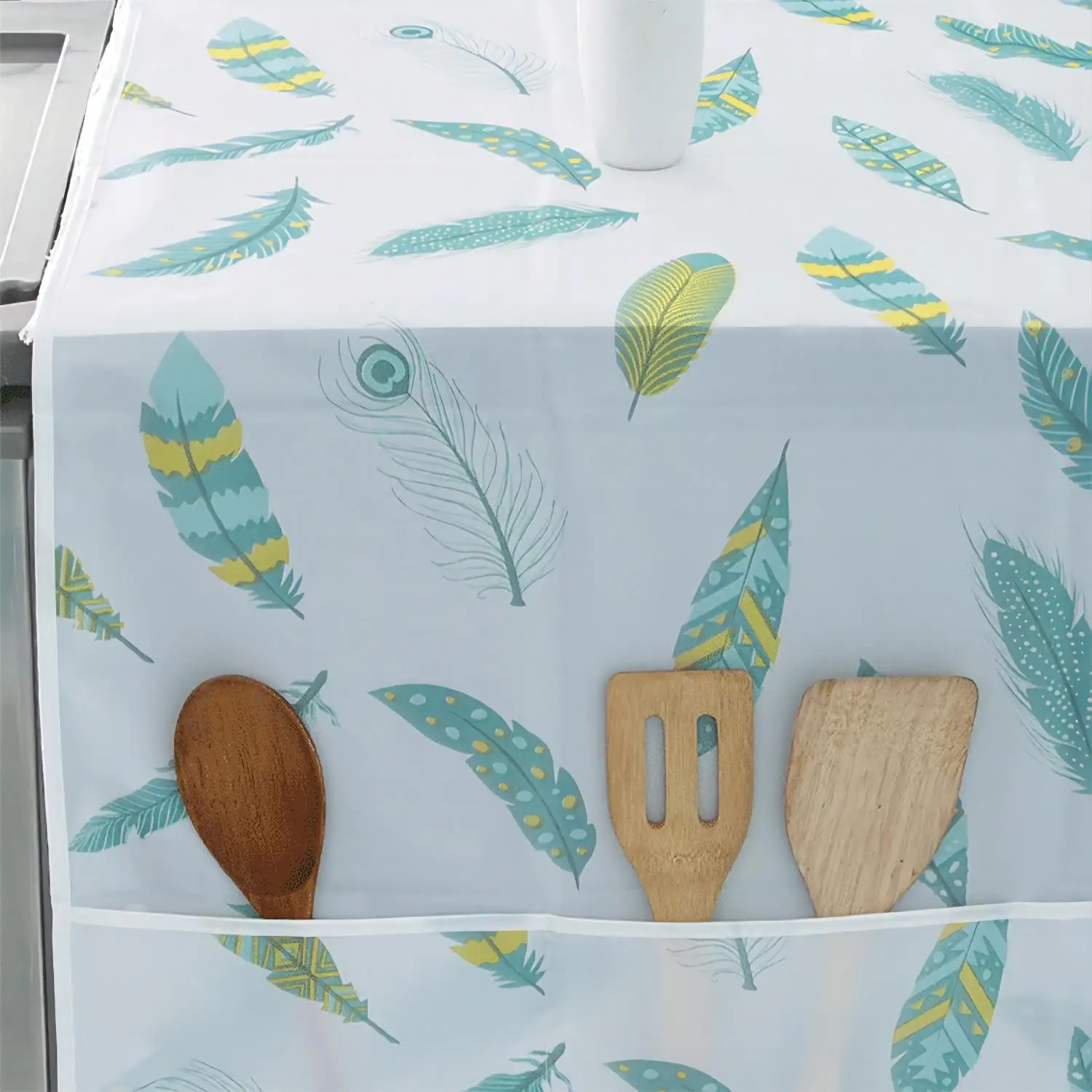 Refrigerator Dust Cover Storage Bag Washable Printing Multi-purpose Household Washing Machine Cabinet Dust Protection Cover dust cover