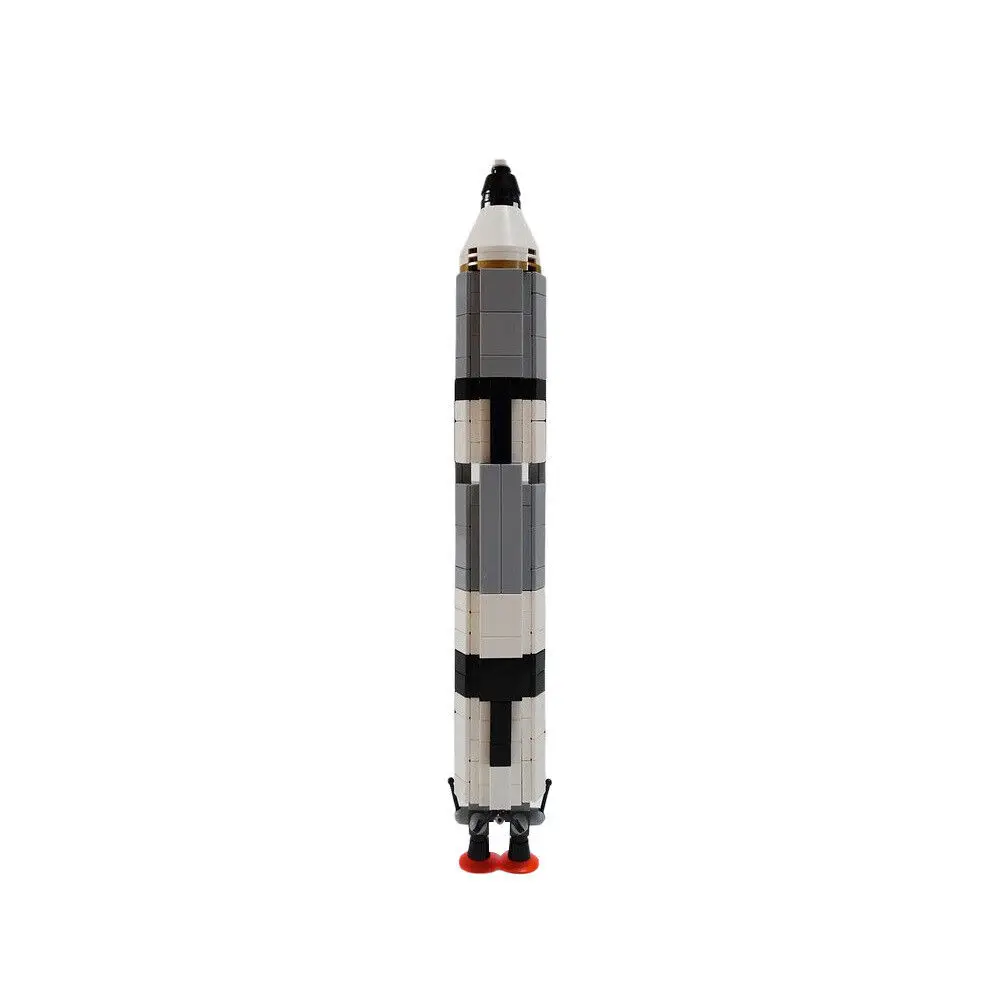 Gemini Titan Rocket (Saturn V Scale) Titan Ii Glv Modello 203 Pezzi Moc Build