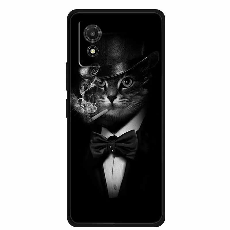 Animal-Themed Soft Silicone Phone Case - Durable Back Cover Protector Bumper