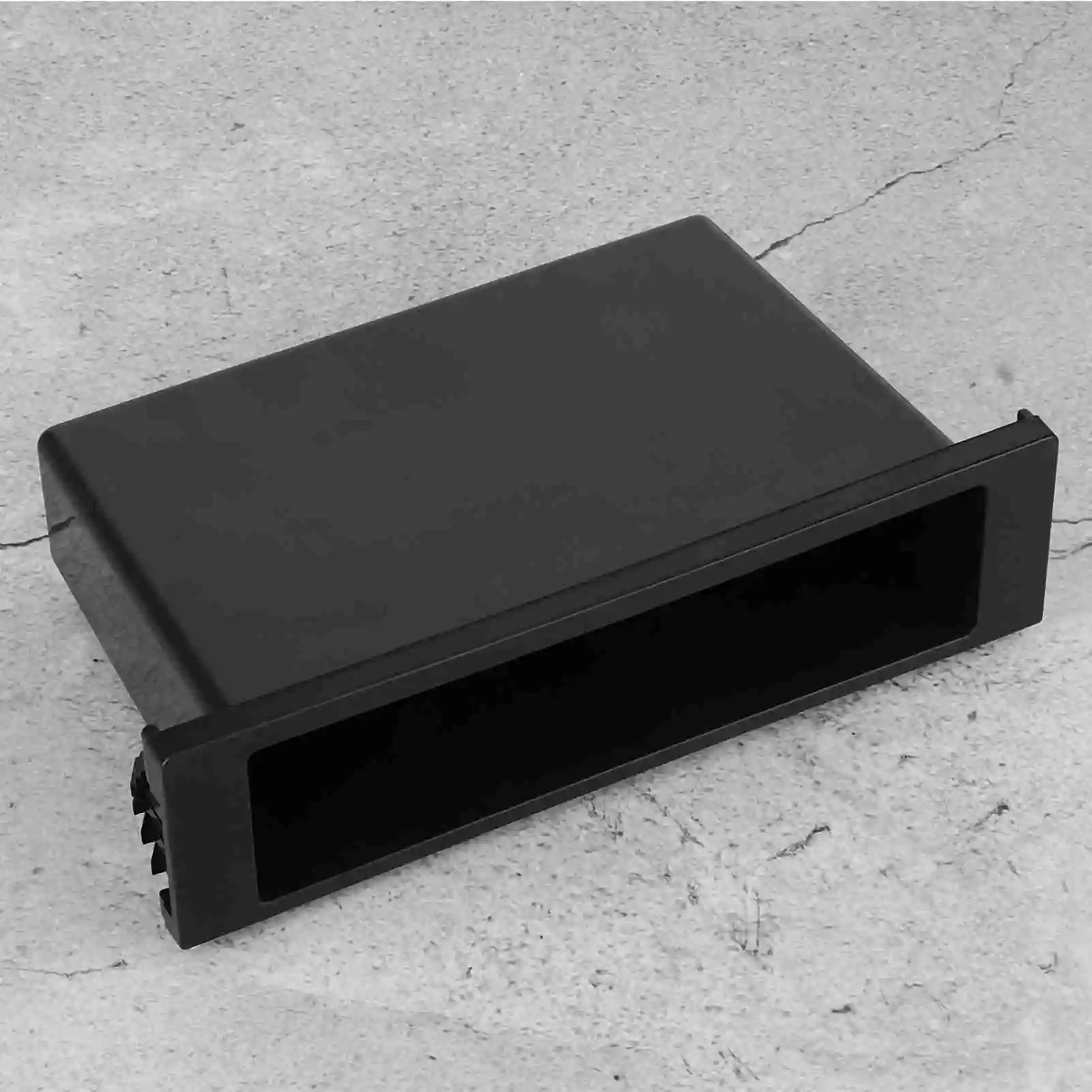 Caja de almacenamiento de Radio estéreo para coche 1Din, organizador interior apto para accesorios de coche, caja de alm