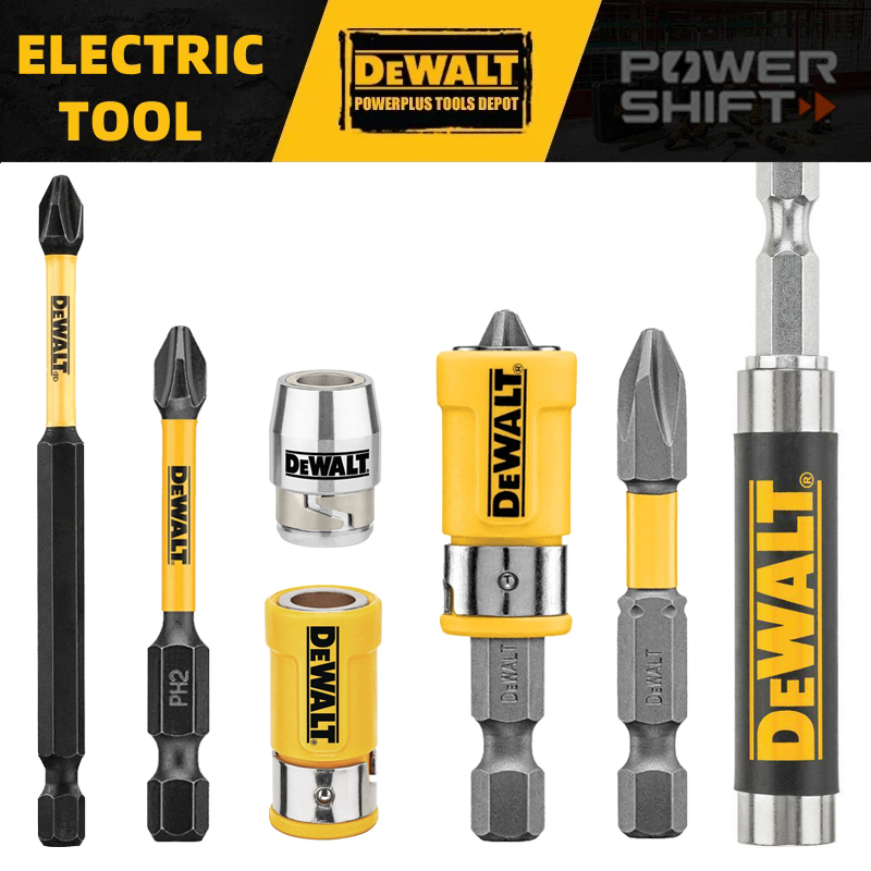 DEWALT Original PH2 89/57MM Drill Bit Hexagonal Sleeve Sets Driver Magnetic Ring Power Tool Part