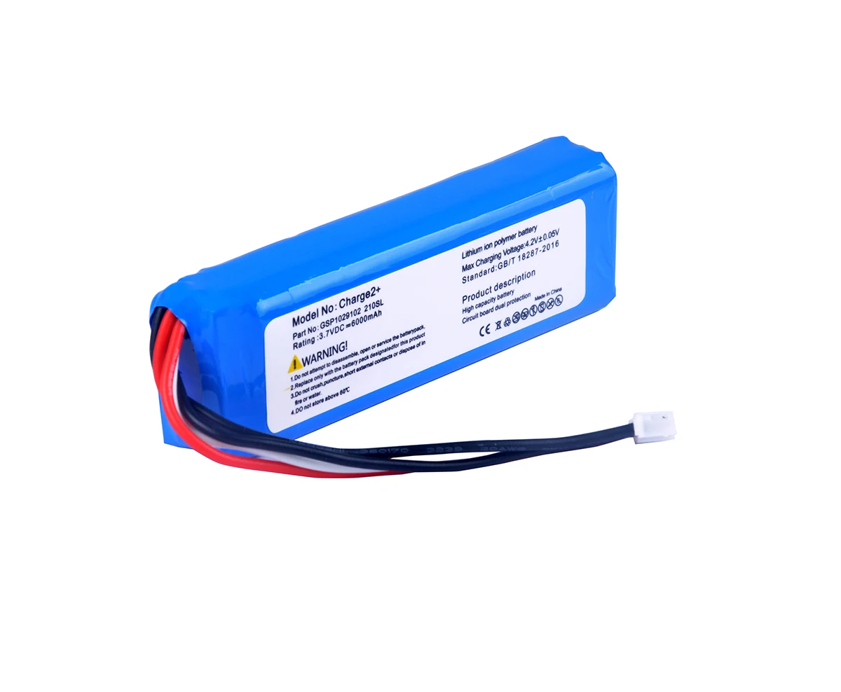 Original GSP1029102  6000mAh Replacement Battery For JBL Charge 2 Plus Charge 2+ charge 3 2015 Version P763098 Batteries + Tools