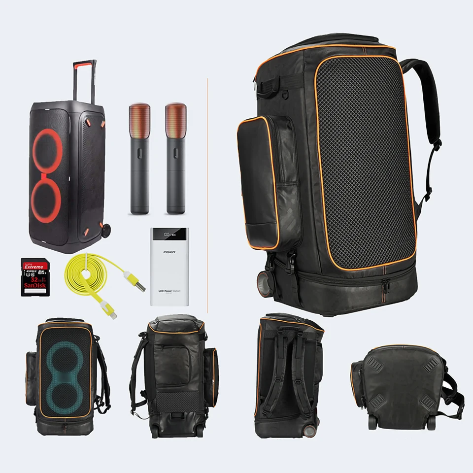 RGYBAO ポータブルスピーカー収納ケース 310スピーカー対応 耐久性バッグ 柔らかい裏地付き 耐衝撃ケース Jblパーティー旅行用収納 バッグ、キャリングケース、スピーカー保護、ポータブル、パーティーボックス、ステージ320、310 - AliExpress 旅行用スピーカーケース | スピーカーキャリーケース | ポータブルスピーカーバッグ 耐衝撃スピーカーケース スピーカー収納ボックス