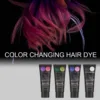 teinture cheveux thermochromique douce et ne blesse pas les cheveux et le cuir chevelu