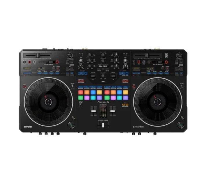 Serato DJ Pro 및 rekordbox용 새로운 DJ DDJ-REV5 스크래치 스타일 2채널 성능 DJ 컨트롤러