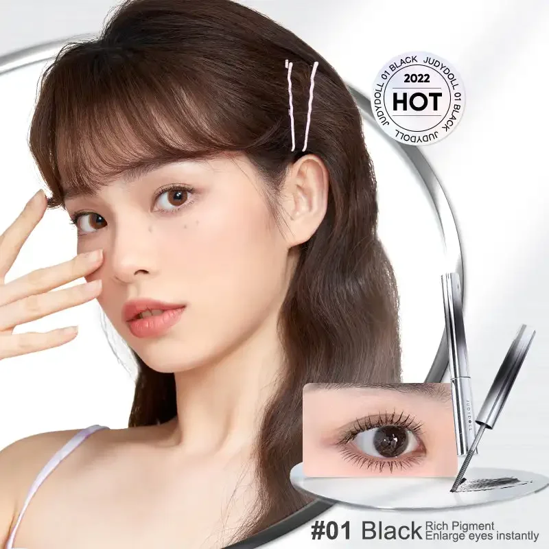 Judydoll Lashes Mascara Waterproof Silk Fiber Mascara Black Long Curling Eyelash Extensions Sexy Eyes Makeup Cosmetics 3
