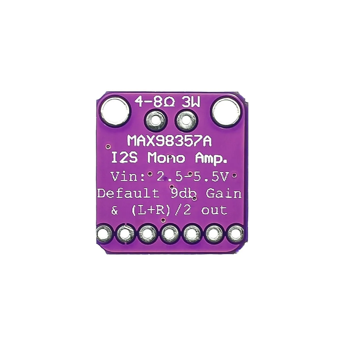 Max98357 I2S 3W Class D Amplifier Breakout Interface Dac Decoder Module Filterless Audio Board For Raspberry Pi Esp32 amplifier circuit,audio amplifier chip,audio board,audio amplifier board