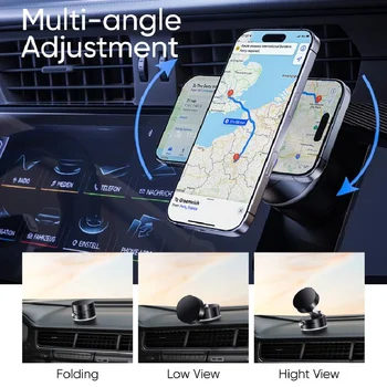 Suction Cup Magnetic Phone Holder Lazy Multi-functional Foldable Storage Holder Vacuum Suction Phone Holder Car Accessories 2025 2