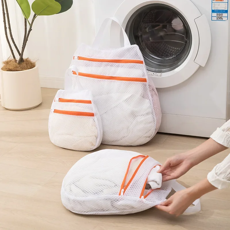 Laundry bags Large Capacity Storage Hanging Bags Double layer anti deformation sweater and underwear bra protective Laundry net 3