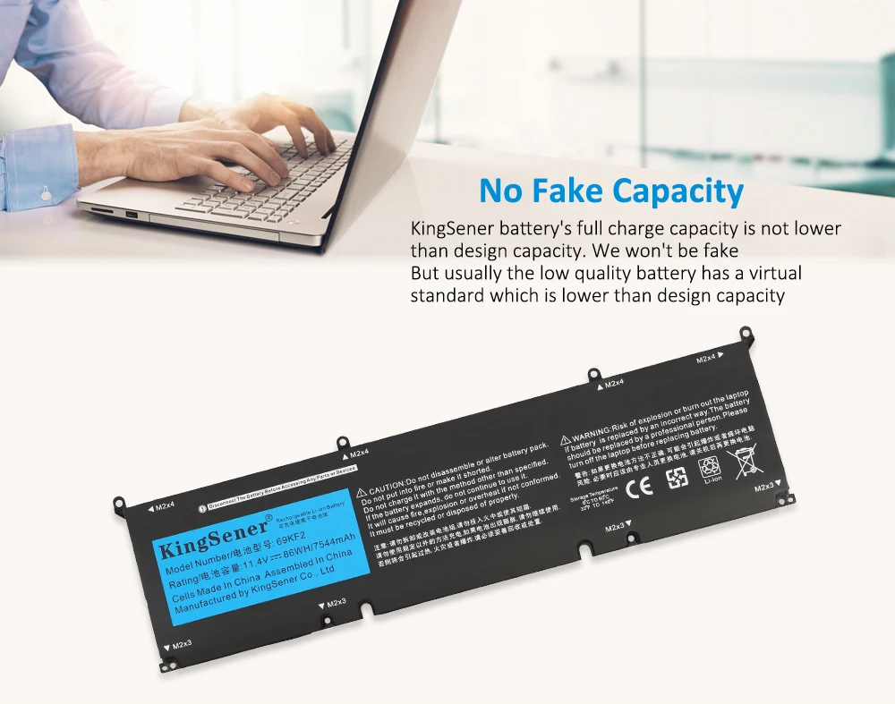 Bateria DELL Precision 5550 5560