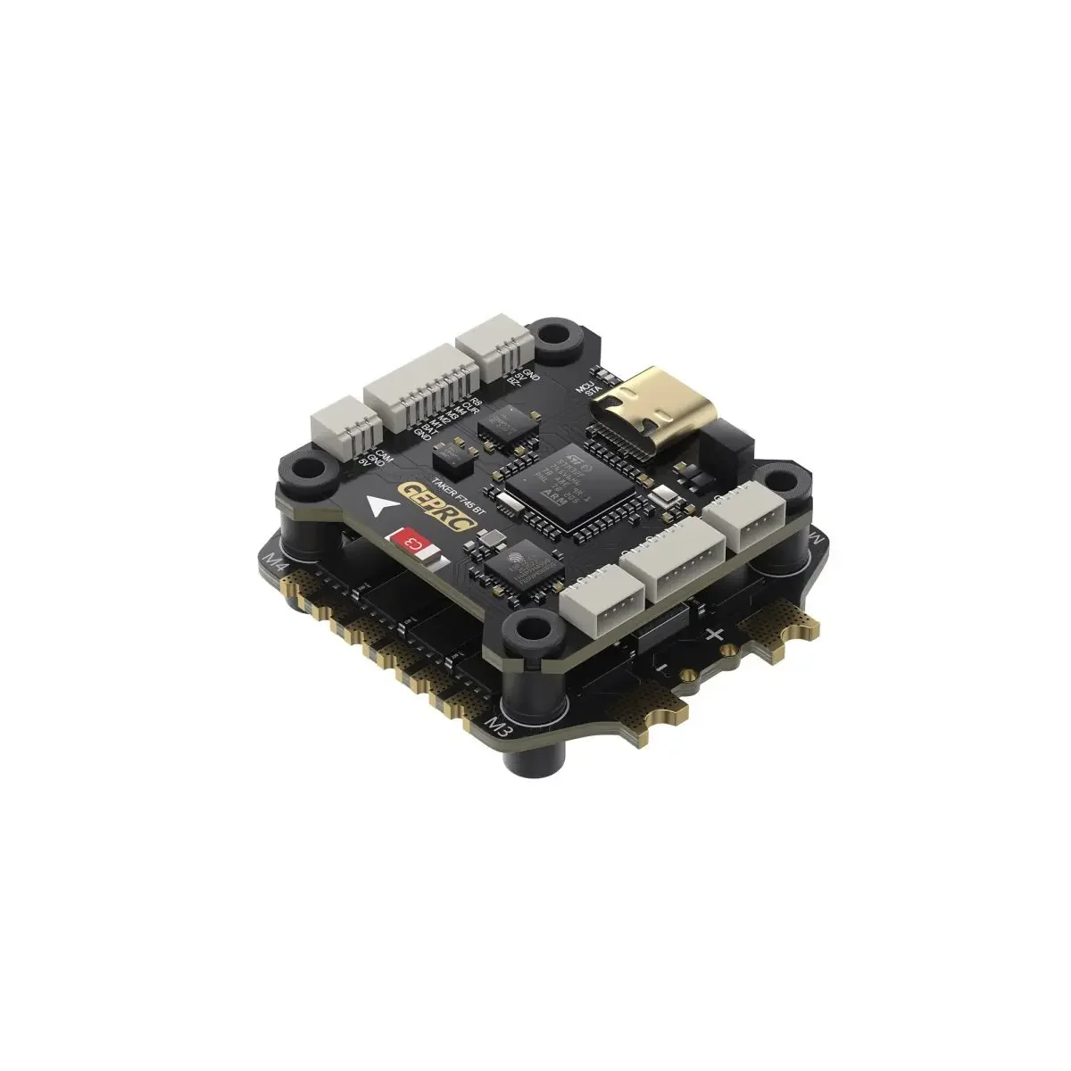 GEPRC TAKER F745 BT 60A Stack Drone FPV – Double Gyro, 512Mo Blackbox