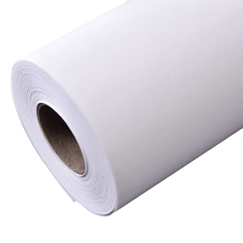120gsm 24" polyester waterproof canvas/inkjet printing cloth for banner making 0.61m size painting canvas