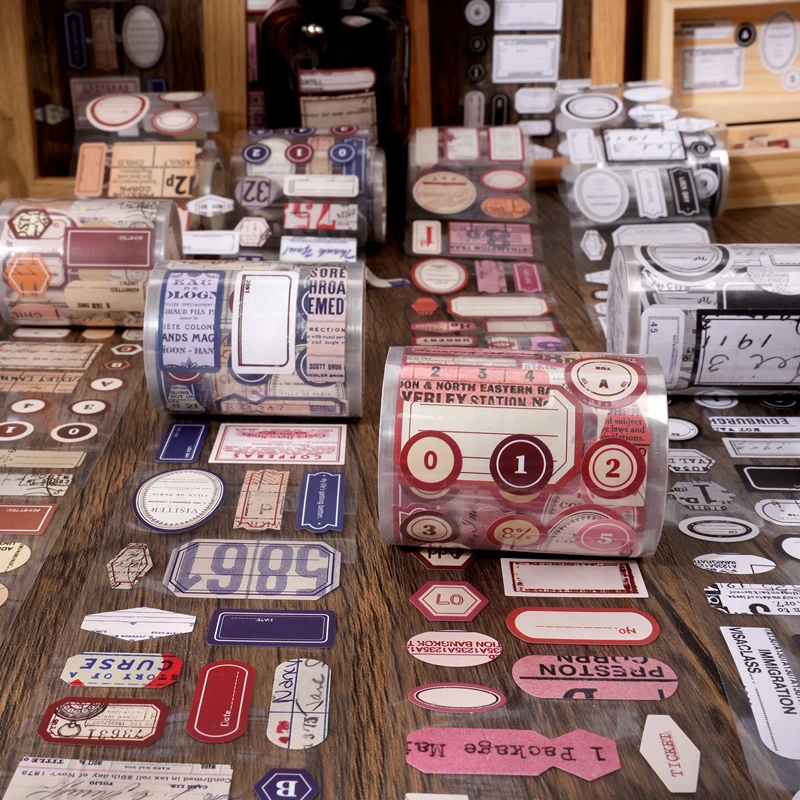 

55mm * 3m Frame Grid Series Diary Tape Stickers Scrapbooking Handbook DIY Decorative Collage Aesthetic Craft Supplies Scrapbook