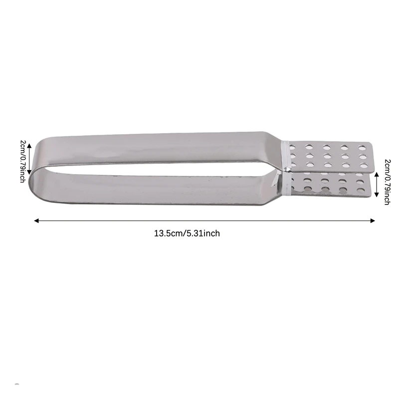 Alloy Steel Tea Bag Clip Teabag Squeezer Holder Heat Resistant Food Tong Squeezer Tea Bag Clamp Supplies