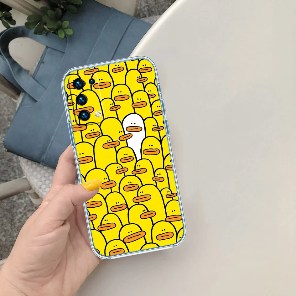 QT17 DUCK Cartoon High-End Phone Case