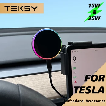 15W and 25W magnetic car phone mount wireless charger deal