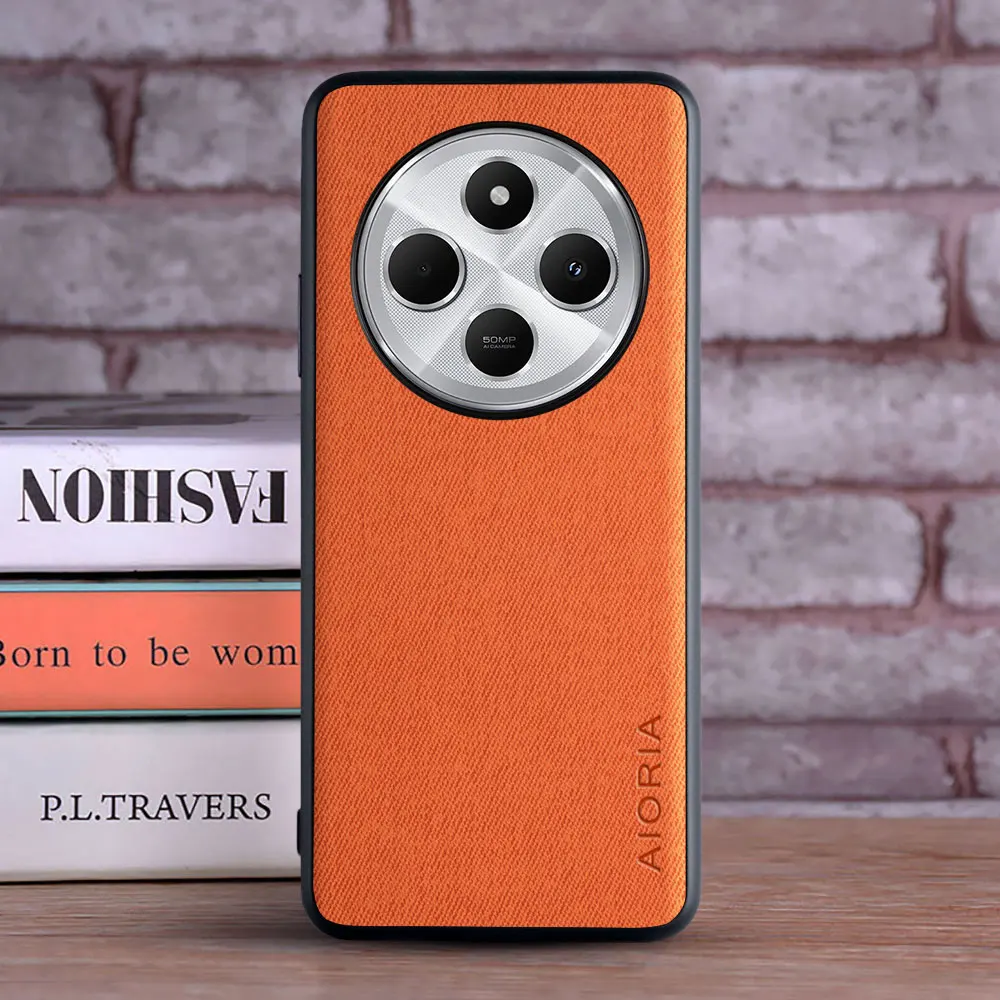 Luxury Textile Leather Phone Case - Soft & Durable Cover