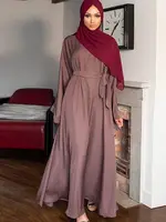 Dubai Luxury Abaya Turkey Muslim Modest Maxi Dress Kaftan Islam Clothing For Women Vestido Caftan Marocain Robe Femme Musulmane