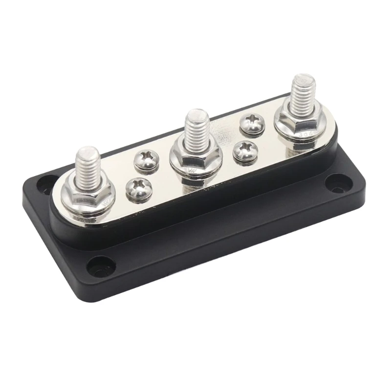 DC48V 150A Busbar Power Case Car Truck Battery Junction Terminal Block BusBar Box Power Distribution Block