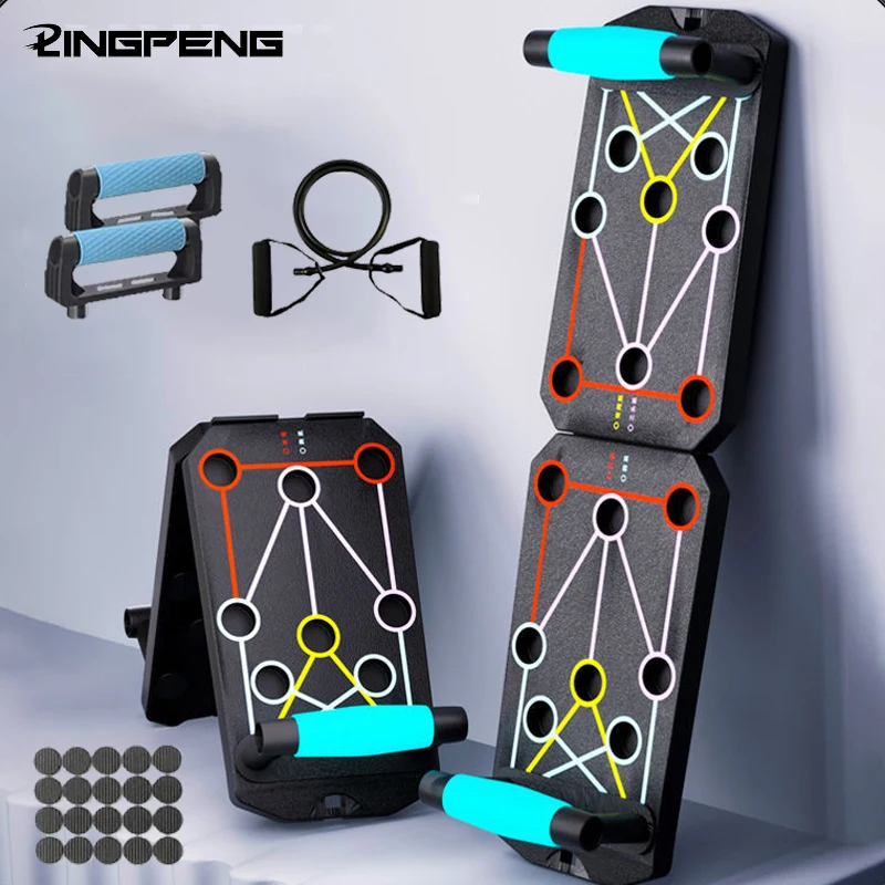 Folding Push-up Board Support Muscle Exercise Multifunctional Table Portable Fitness Equipment Abdominal Enhancement Support