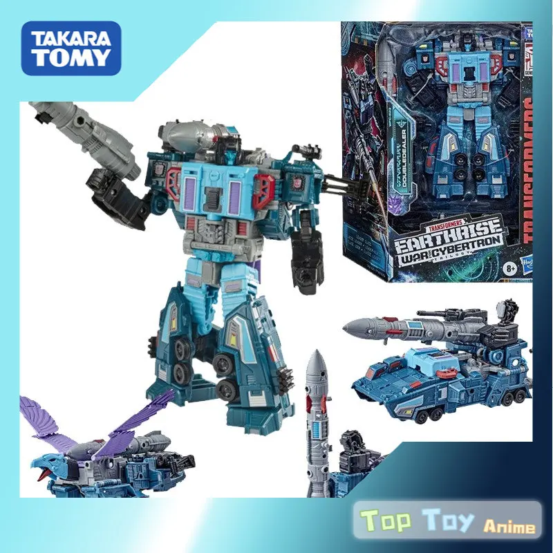 

Оригинальная экшн-фигурка Трансформеры War for Cybertron:Earth Rise doubleдилер Leader Class, набор моделей-трансформеры, подарки, игрушки