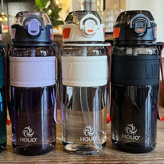 Water Bottle Travel 1L  for Sports Plastic Water Cup for Girl Boy School Portable 1 Liter 750ml Water Kettle Fitness Gym Outdoor 2