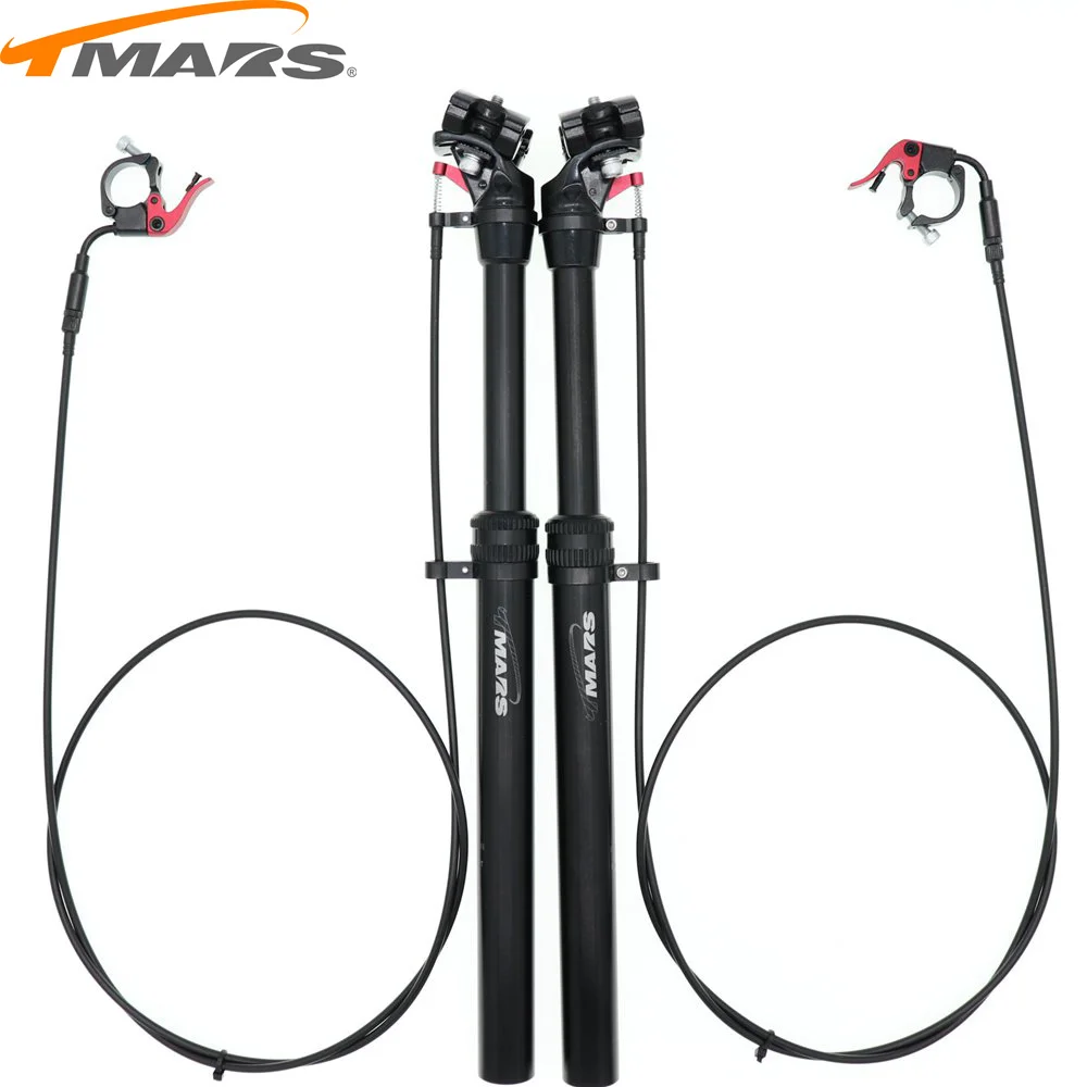 Drop Seatpost Tmars 419l TMARS 419L Mechanical Drop Seatpost, X