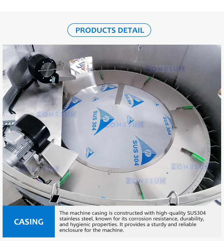 ZONESUN ZS-LPE2000 Automatic High Speed Bottle Unscrambler Sorting Machine