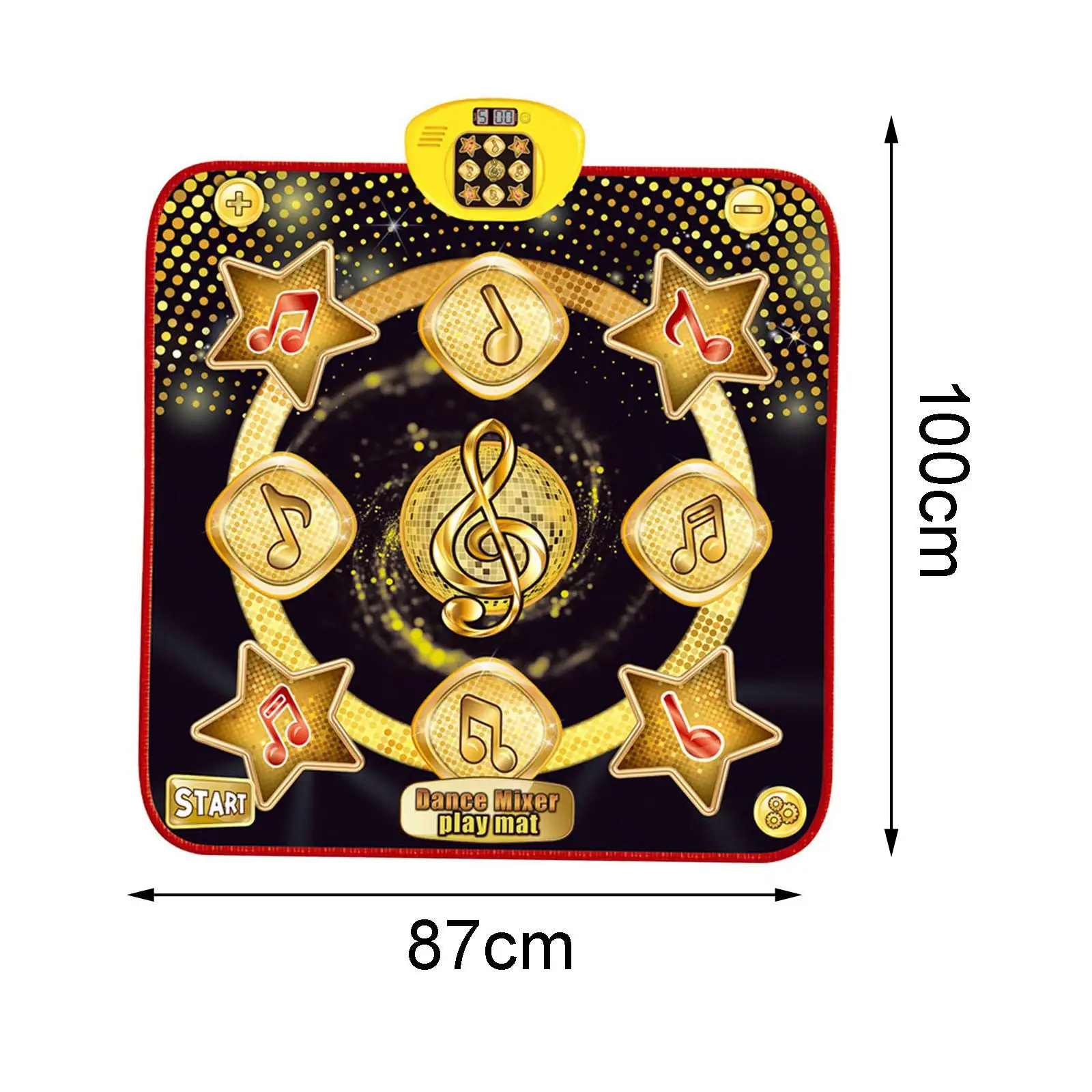 Dance Mat Toy Early Educational Toys Waterproof Playmat Step Rhythm Play Mat Dancing Blanket Dance Floor for Children Gifts