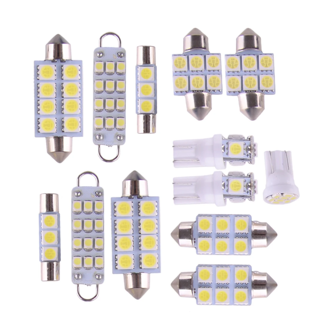 

13Pcs White LED Interior Inner Light Lamp Bulbs Package Kit 12V 6000K Fit for Nissan Titan 2004 2005 2006 2007 2008 2009-2013