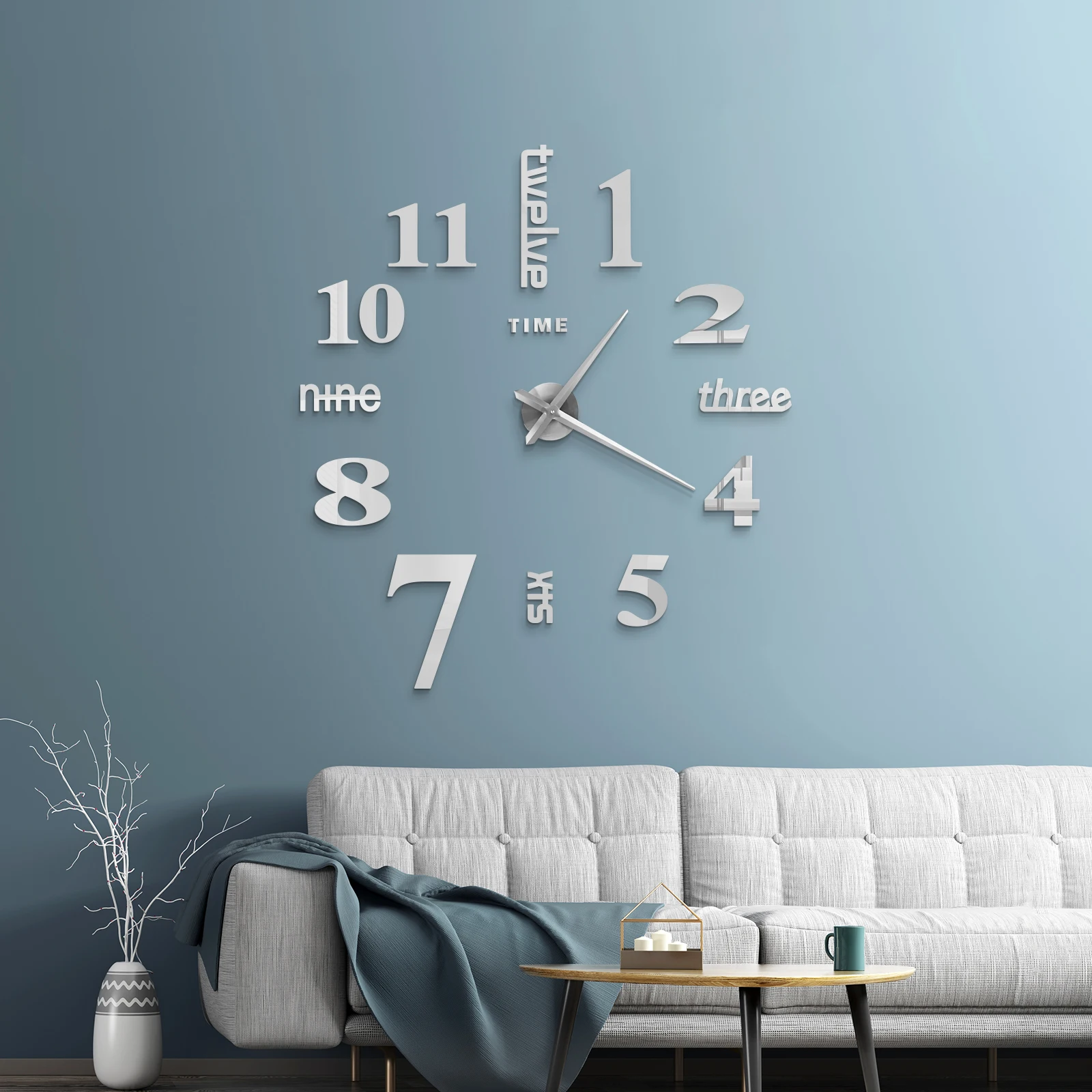 Acrylic Wall Clock Sticker