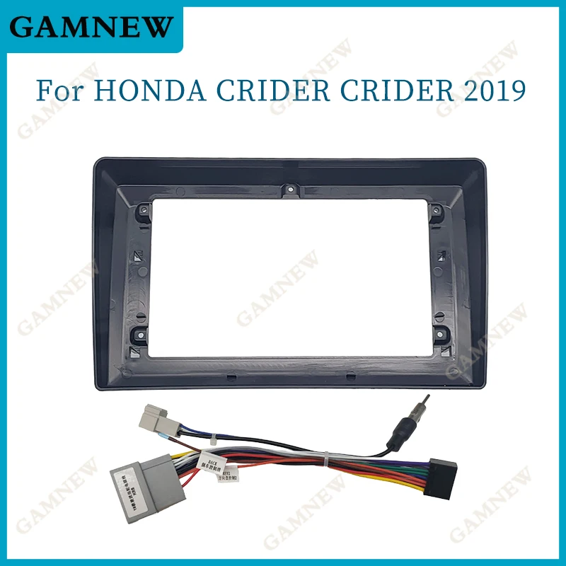 

10-дюймовый адаптер для автомобильной рамы для Honda Crider Envix 2019 Android радио приборная, комплект для панели