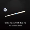 Safe End Cutting Diamond Bur ISO 150/012 (EX-18) For Shoulder Preparation, Inlay/Full Crown Prepare 5 Pieces Bur/Pack 3